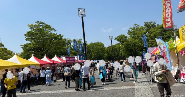 代々木公園の様子(オリジナル画像)