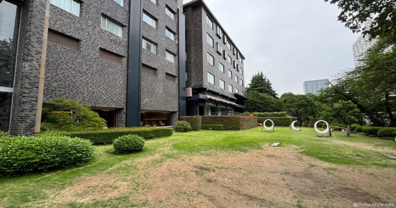 番外編②:プリンス新高輪の中庭でほっとひと息、親子にうれしいお散歩コース