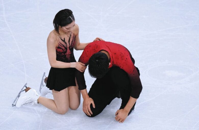 りくりゅうペア